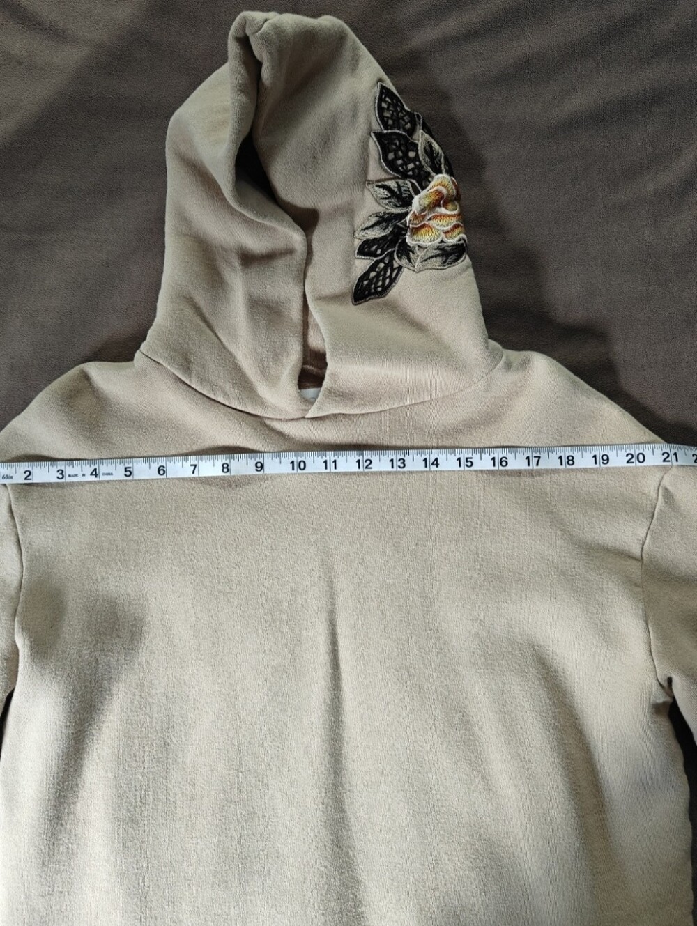 ORO Los Angeles Floral Hoodie - Picture 4 of 7